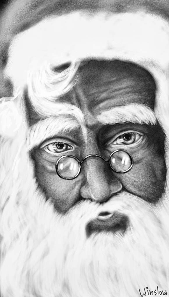 Santa Claus drawing contest winners