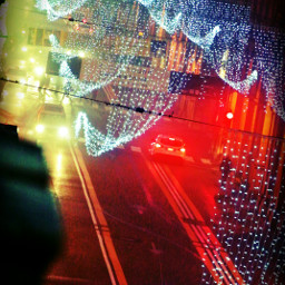 christmas streetlight citylife
